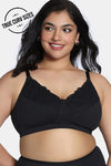 Zivame True Curv Beautilful Basics Double Layered Non Wired Full Coverage Super Support Bra - Tap Shoe — thumbnail 1